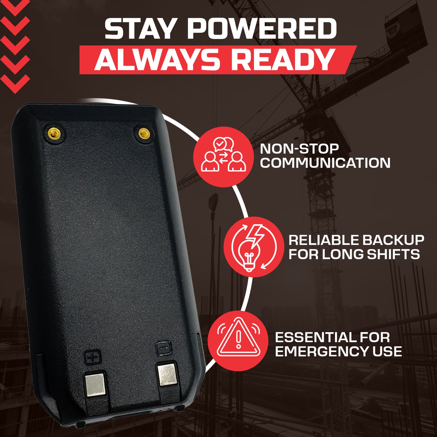 Rapid Radios - Spare Batteries