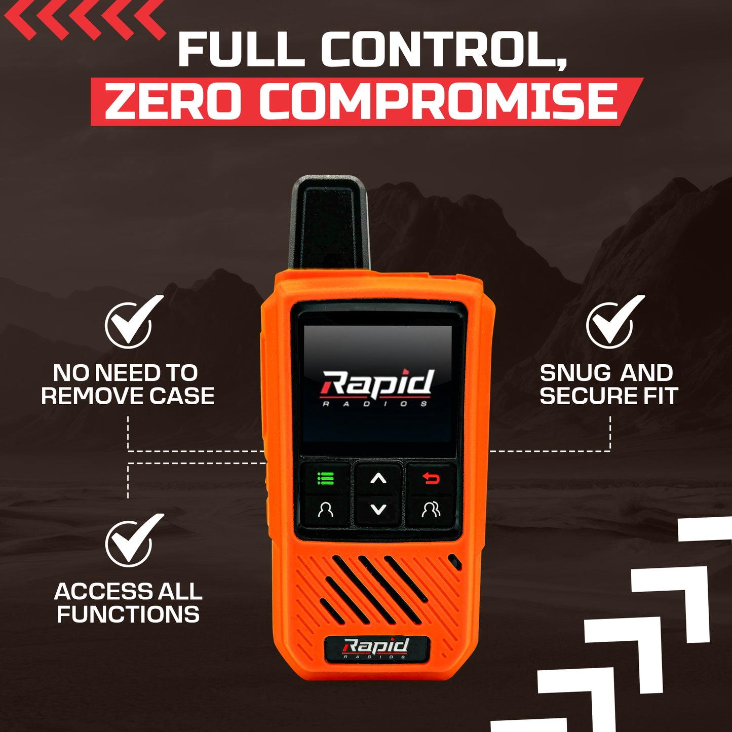 Rapid Radios - Silicone Protective Case - 8 COLORS!