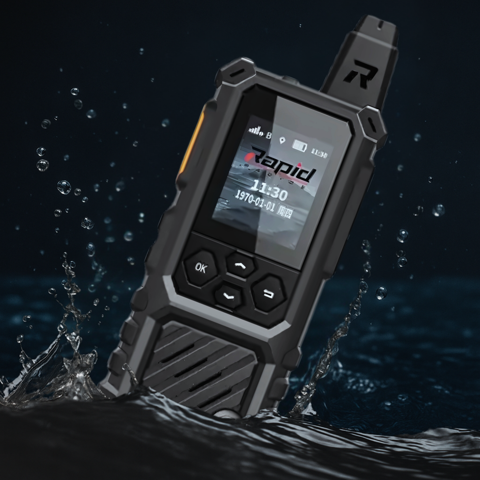 Rapid Radios RAD1 – Waterproof Rugged LTE + Wi-Fi Walkie-Talkie