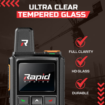 Rapid Radios - Tempered Glass Screen Protector - 3 PACK