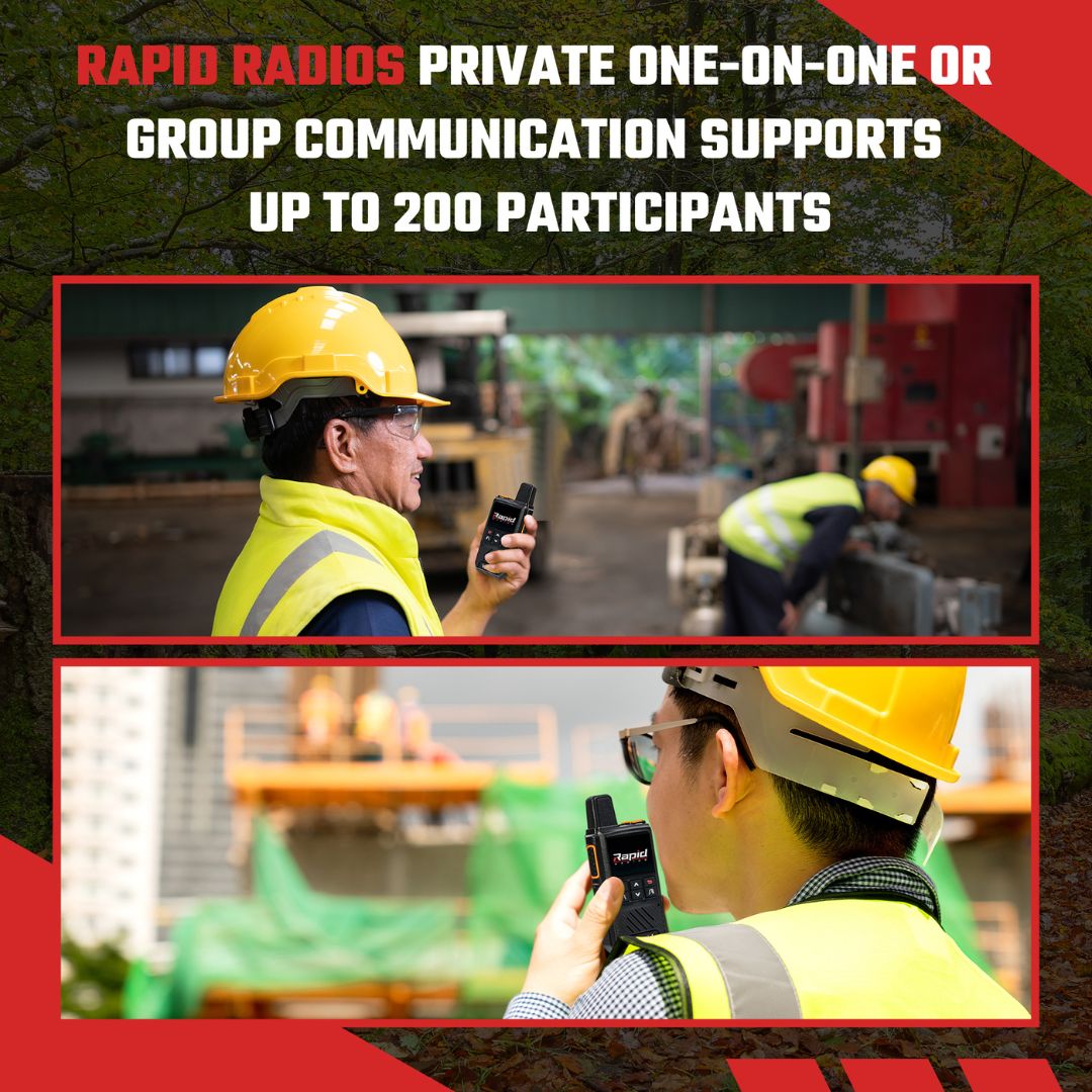 Rapid Radios G1 – Nationwide LTE Push-to-Talk Walkie-Talkie
