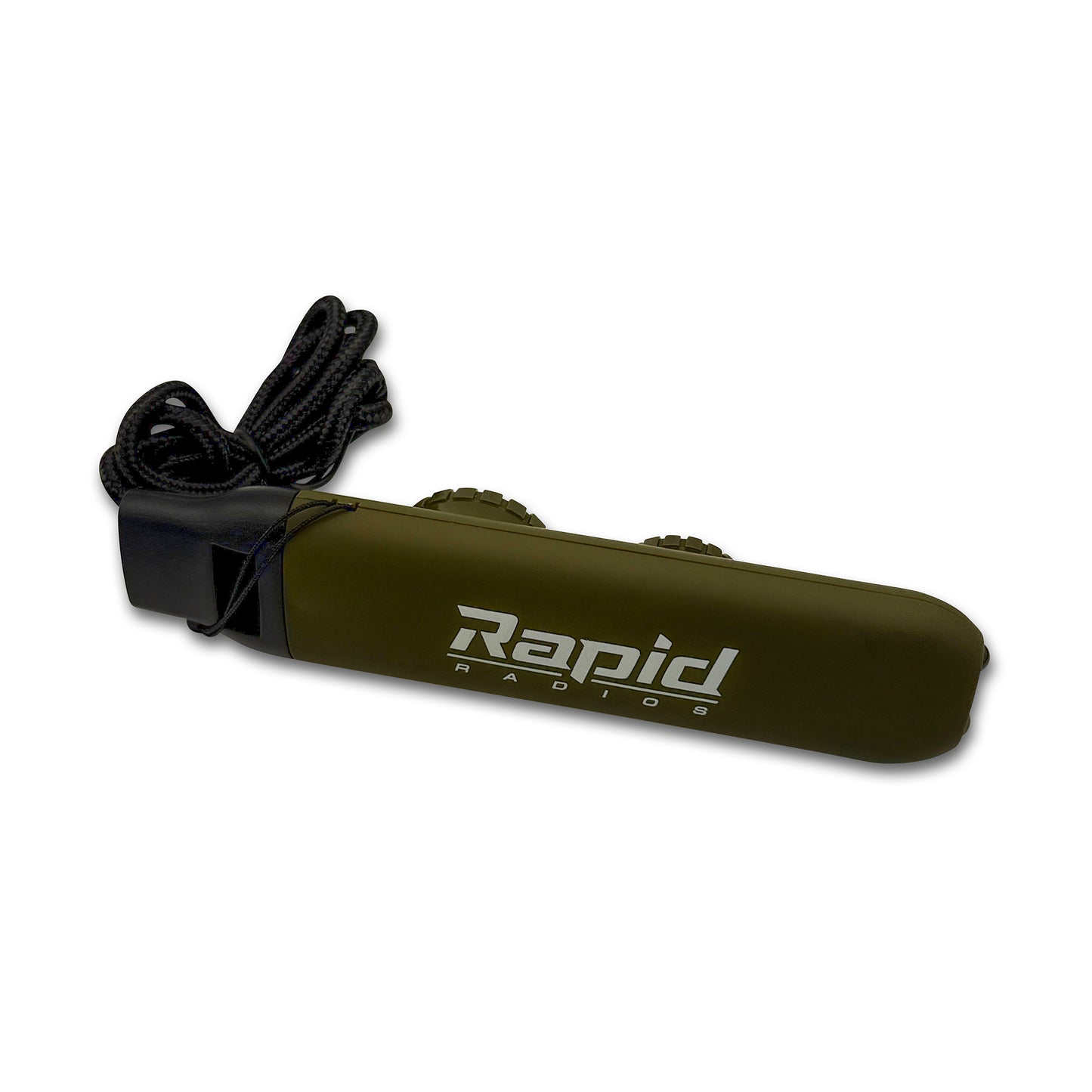 5 in 1 Tactical Emergency Whistle with Compass, Light, Thermometer & Reflector