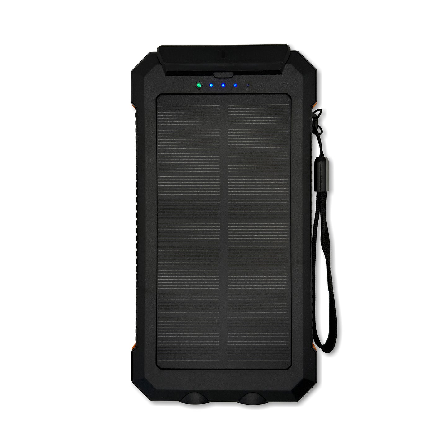 20000mAh Solar Power Bank – USB & USB-C Charging, 2W Solar Panel, Fast Output