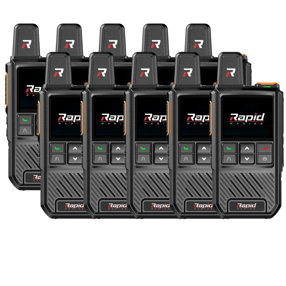 Rapid Radios G1 – Nationwide LTE Push-to-Talk Walkie-Talkie