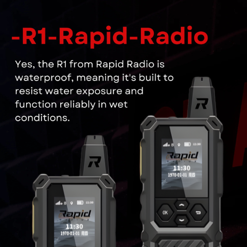 NEW: Rapid Radios R1 – Waterproof Rugged LTE + WIFI Rapid Radio